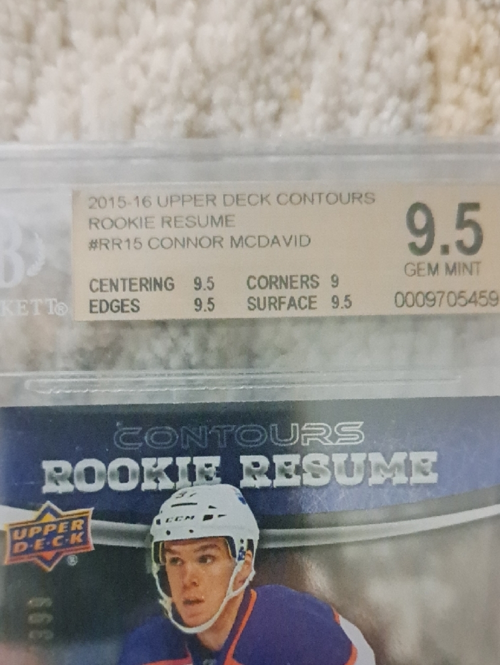 Connor McDavid Rookie NHL Card - Picture 6 of 6